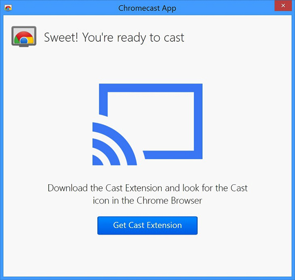 Hoàn thành kết nối ChromeCast với tivi