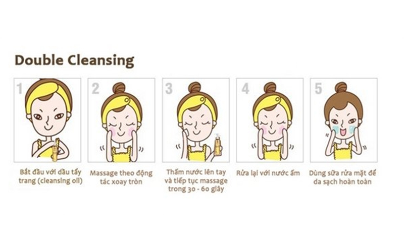 Top 7 dầu tẩy trang được chị em săn lùng nhiều nhất 2021 10 Cách sử dụng dầu tẩy trang đúng cách