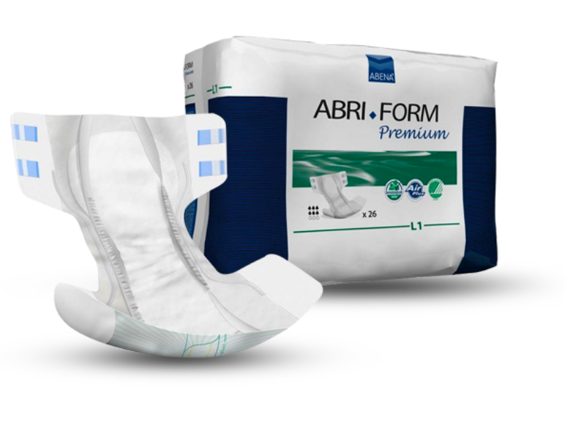 Review tã dán Abri-Form Premium có hoàn hảo như lời quảng cáo? 2 Chất liệu tã dán Abri-Form Premium