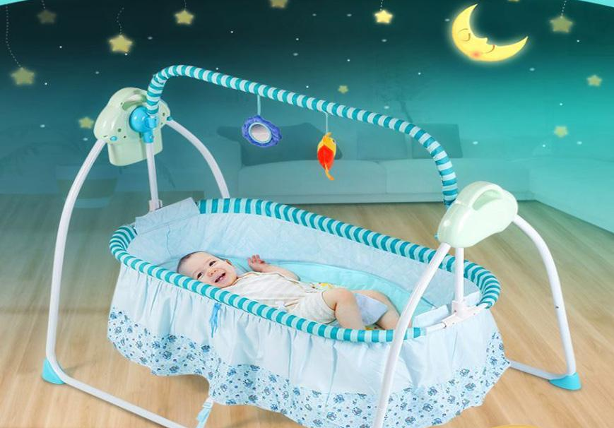 Chiếc nôi có thiết kế sinh động