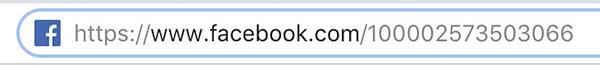 Dán mã ID lên link URL để tìm kiếm tài khoản Facebook chính xác Dán mã ID lên link URL để tìm kiếm tài khoản Facebook chính xác