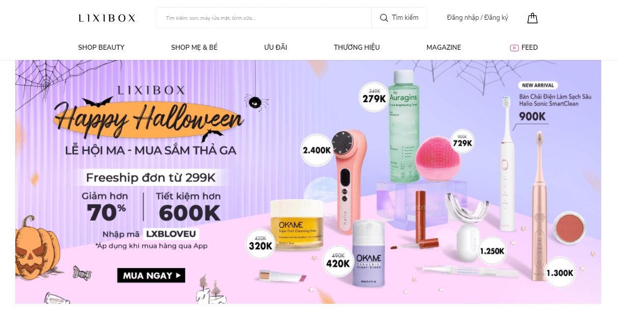 Review chi tiết máy rửa mặt Halio có tốt không? 10 Mua máy rửa mặt Halio chính hãng tại Lixibox