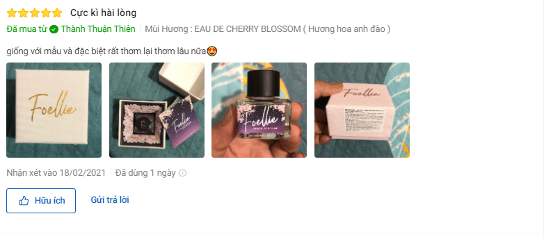 Review nước hoa vùng kín Foellie đang “hót-hòn-họt” có đáng đầu tư? 7 Review của người dùng về nước hoa vùng kín Foellie 2