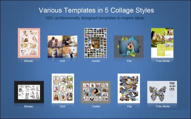 Top 10 phần mềm ghép ảnh nhanh chóng 3 Công cụ ghép ảnh CollageIt