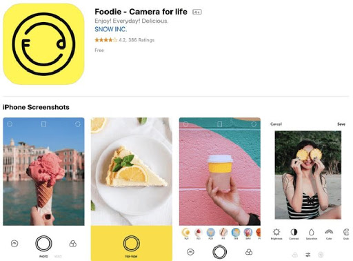 Top 10 phần mềm chỉnh sửa ảnh tốt nhất cho cả iPhone và Android 5 Ứng dụng phần mềm Foodie