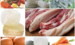 Chuẩn bị nguyên liệu để bắt tay vào học cách làm chất giò khoai môn