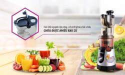 Máy ép chậm Mutosi đảm bảo an toàn thực phẩm