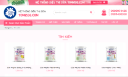 Sữa Mejiko được phân phối độc quyền bởi Tom Kids.com