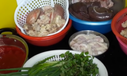 Cách làm dồi heo