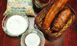 Nguyên liệu để nấu món chè khoai lang
