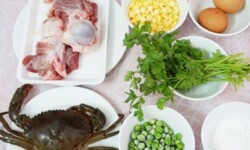Những nguyên liệu cần có để thực hiện cách nấu súp cua