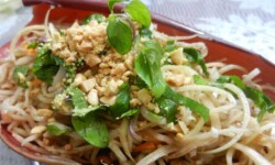 cách làm nộm hoa chuối