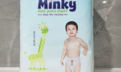 Review Tã bỉm cao cấp Minky - 1